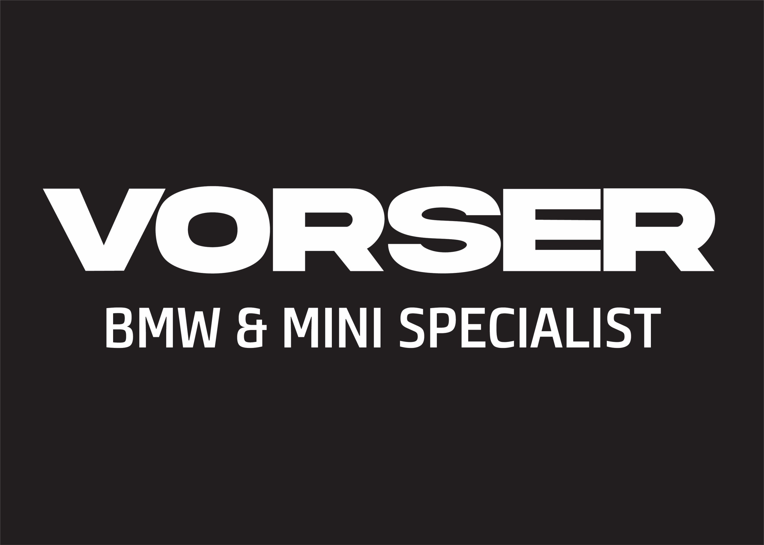 Vorser Logo - Black Background